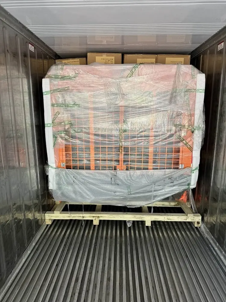 Pallet from a LCL from China Shipment
