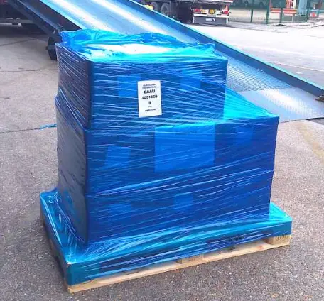 Pallet for shipping LCL from India to the UK